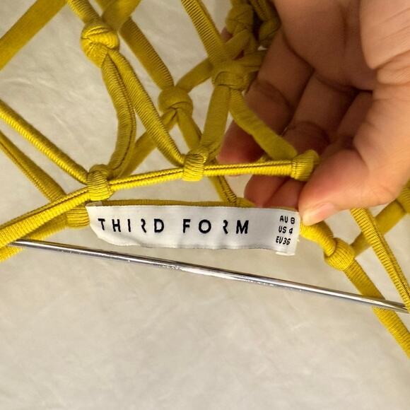 Third Form Net Mesh Tank‎ Layered Dress US 4 Statement Street LA - Picture 6 of 6